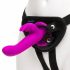 Happyrabbit Strap-On - Rabbit Vibrator (Purple) 