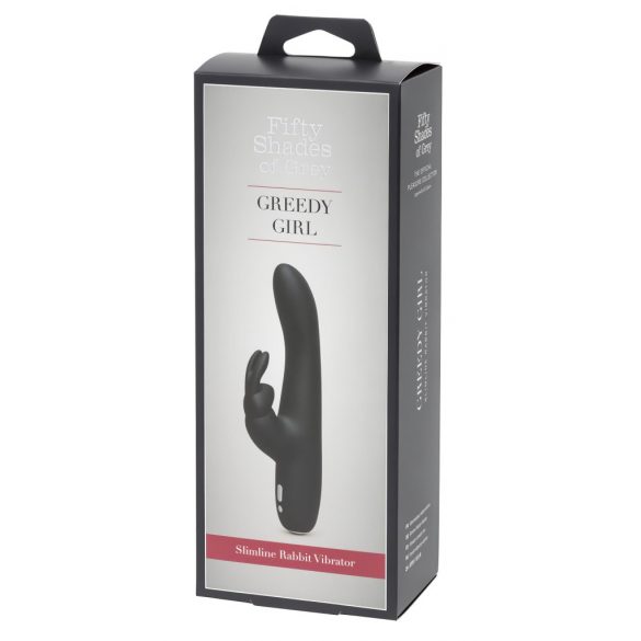 Fifty Shades of Grey Greedy Girl - Rechargeable Vibrator (Black) 