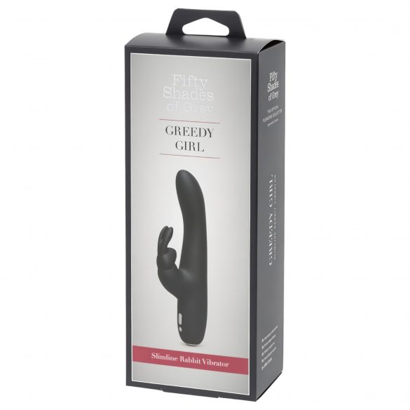 Fifty Shades of Grey Greedy Girl - Rechargeable Vibrator (Black) 