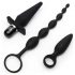 Fifty Shades of Grey Take It Slow - 4 Piece Anal Set (Black) 