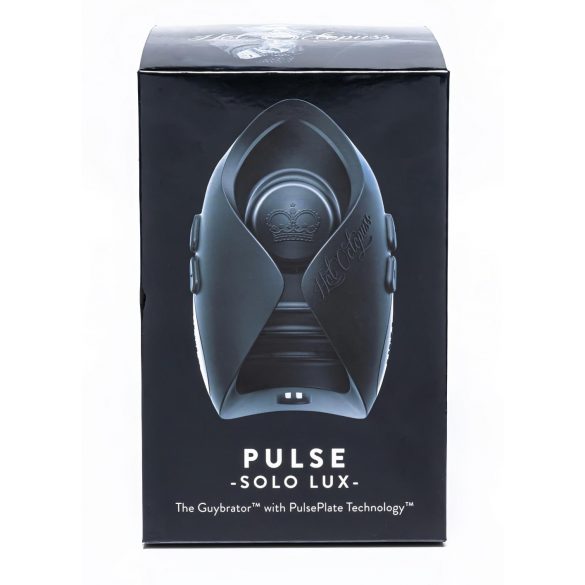 Hot Octopuss Pulse Solo Lux - Battery-Powered, Wireless Masturbator (Black) 