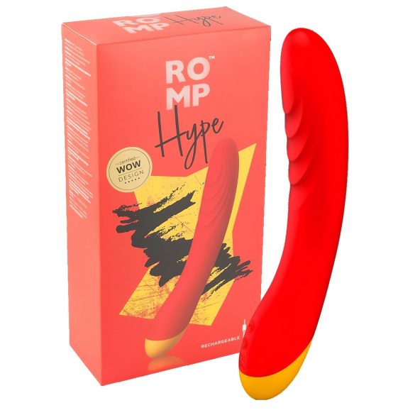 ROMP Hype - Waterproof G-spot Vibrator (Orange) 