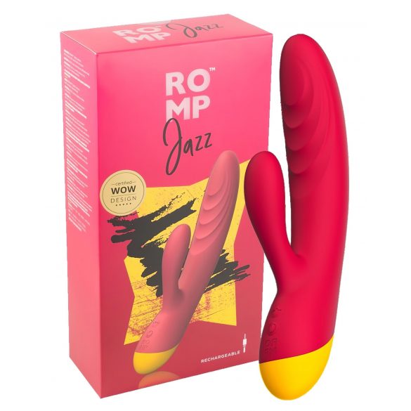 ROMP Jazz - Waterproof Clitoral and G-Spot Vibrator (Pink) 