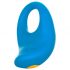 ROMP Juke - Waterproof Vibrating Cock Ring (Blue) 