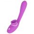 You2Toys - 2-Function Vibe - Rechargeable Clitoral and Vaginal Vibrator (Purple) 