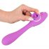 You2Toys - 2-Function Vibe - Rechargeable Clitoral and Vaginal Vibrator (Purple) 