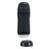 Rebel - 2-in-1 Suction and Vibrating Masturbator (Black) 