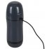 Rebel - 2-in-1 Suction and Vibrating Masturbator (Black) 