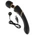 Cleopatra Wand - Rechargeable Waterproof Massager (Black) 