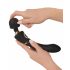 Cleopatra Wand - Rechargeable Waterproof Massager (Black) 