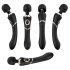 Cleopatra Wand - Rechargeable Waterproof Massager (Black) 