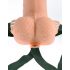 Fetish Strap-On 6 - Wireless Hollow Vibrator (Natural) 