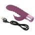 Rechargeable Clitoral and G-spot Vibrator (Purple) 