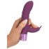 Rechargeable Clitoral and G-spot Vibrator (Purple) 