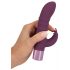 Rechargeable Clitoral and G-spot Vibrator (Purple) 