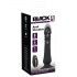 Black Velvet - Rechargeable, Thrusting Anal Vibrator (Black) 