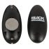 Black Velvet - rechargeable thrusting anal vibrator (black)