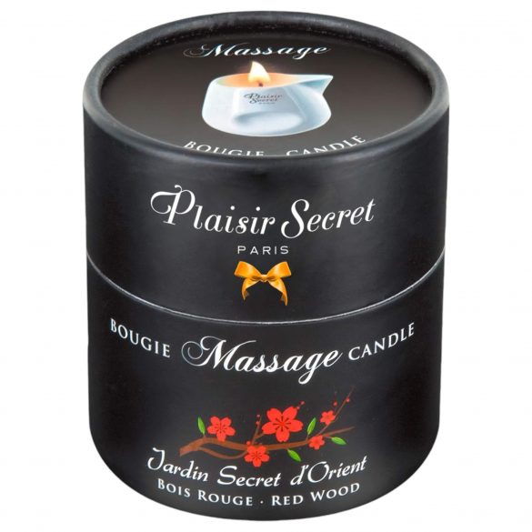 Secret Pleasures Red Wood - Massage Candle (80ml) 