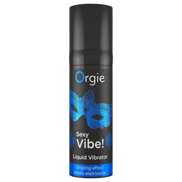 Orgie Sexy Vibe Liquid - Unisex Liquid Vibrator (15ml)