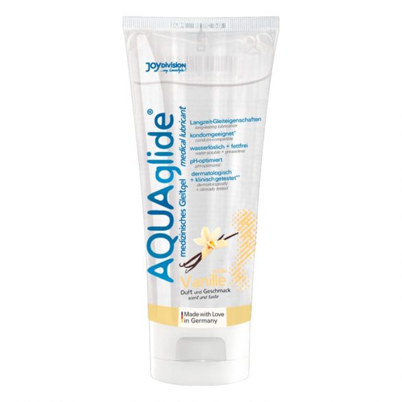 AQUAglide Water-Based Lubricant - Vanilla (100ml) 