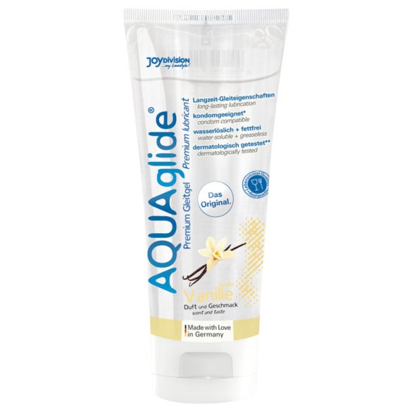 AQUAglide Water-Based Lubricant - Vanilla (100ml)