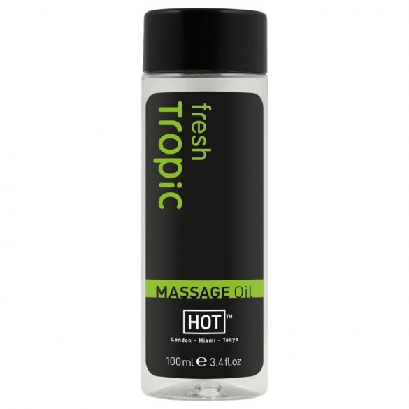 HOT Massage Oil - Fresh Tropics (100ml) 