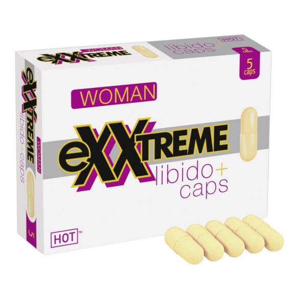 Hot Extreme Libido Supplement Capsules for Women (5pcs) 