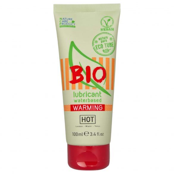 HOT BIO Warming - warming effect vegan water-based lubricant (100ml)