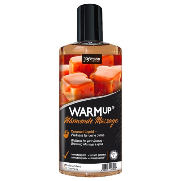 JoyDivision WARMup - Warming Massage Oil - Caramel (150ml) 