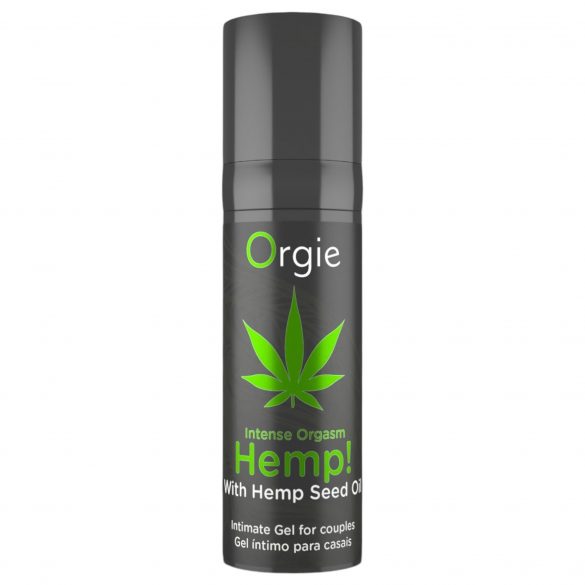 Orgie Hemp - Stimulating Intimate Gel for Men and Women (15ml) 