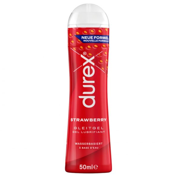 Durex Play Strawberry - Strawberry Flavored Lubricant (50ml)