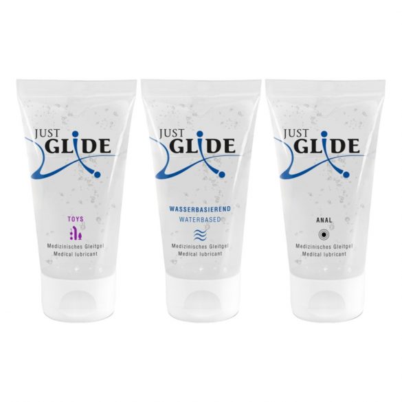 Just Glide Lubricant Set (3x50ml) 