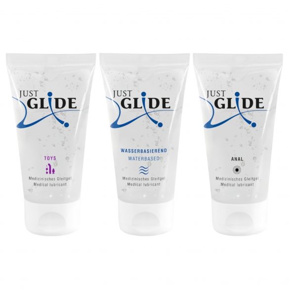 Just Glide Lubricant Set (3x50ml) 