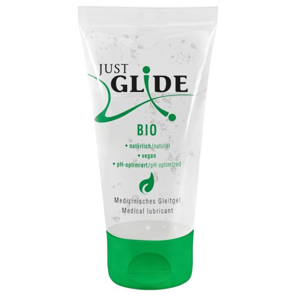 Just Glide Bio - Water-Based Vegan Lubricant (50ml)