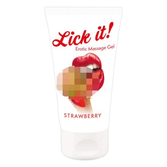 Lick It! - 2-in-1 Edible Lubricant Strawberry (50ml) 