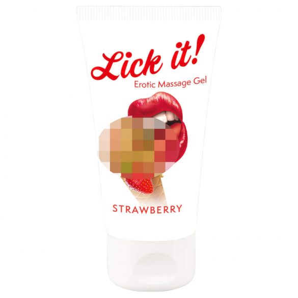 Lick It! - 2-in-1 Edible Lubricant Strawberry (50ml) 