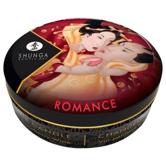 Shunga - massage candle - strawberry (30ml) 