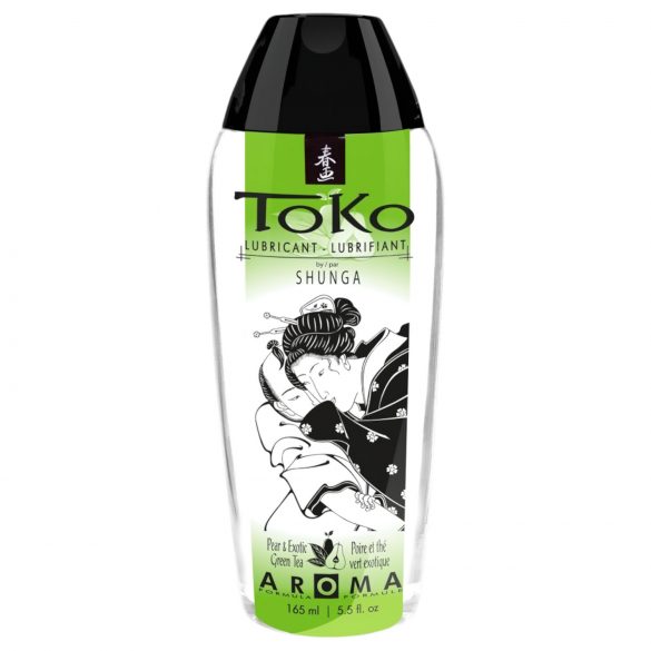 Shunga Toko - Water-Based Lubricant - Pear Green Tea (165ml) 