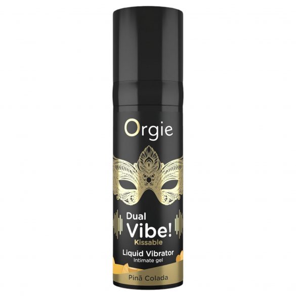 Orgie Dual Vibe! - Liquid Vibrator - Pina Colada (15ml) 