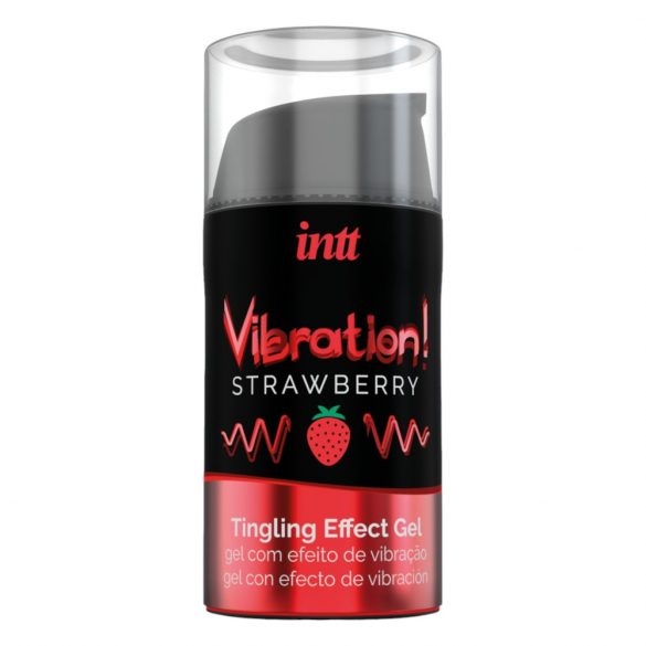 Intt Vibration! - Liquid Vibrator - Strawberry (15ml) 