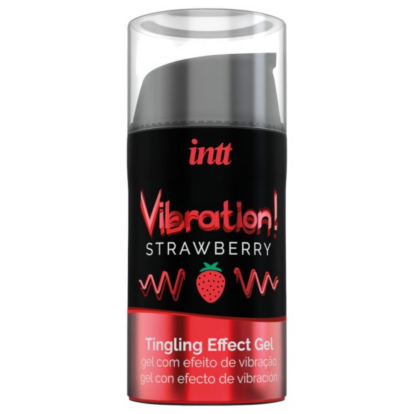 Intt Vibration! - liquid vibrator - strawberry (15ml)