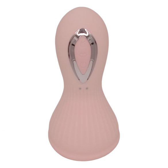 Lonely - Rechargeable, Waterproof Sucking and Licking Breast Vibrator (Pink) 