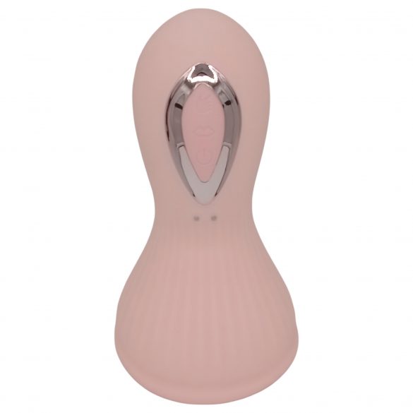 Lonely - Rechargeable, Waterproof Sucking and Licking Breast Vibrator (Pink) 