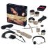 Master & Slave - Bondage Play Set (Brown-Black) 