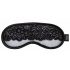 Fifty Shades of Grey - Satin Blindfold (Black-Silver) 