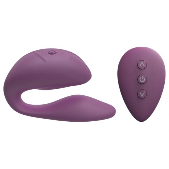 Cotoxo Cupid 2 - Rechargeable, Remote-Controlled Couples Vibrator (Purple) 