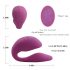 Cotoxo Cupid 2 - Remote-Controlled Couple's Vibrator (Violet)