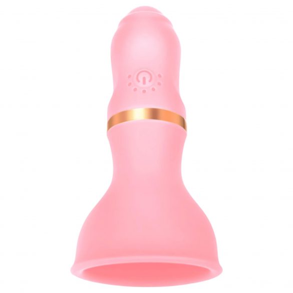 Sunfo - Battery-Powered Vibrating Nipple Stimulator (Pink) 