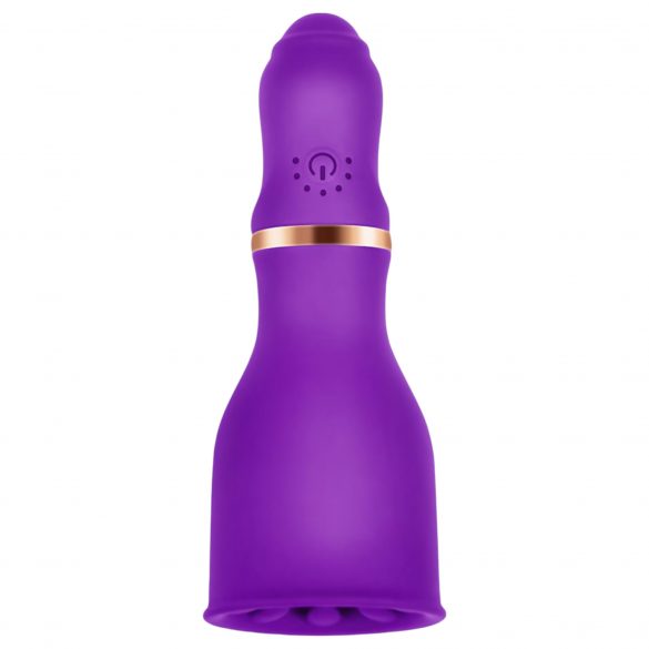 Sunfo - Battery Operated glans Vibrator (Purple) 