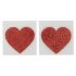 Sparkling Heart Nipple Stickers